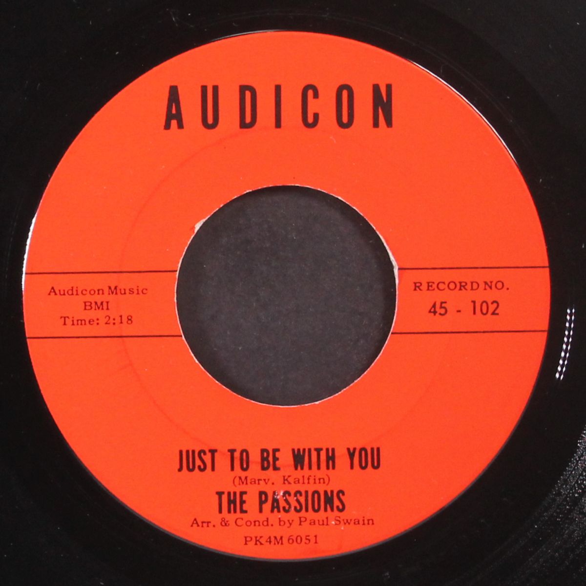 just to be with you / oh melancholy me by PASSIONS