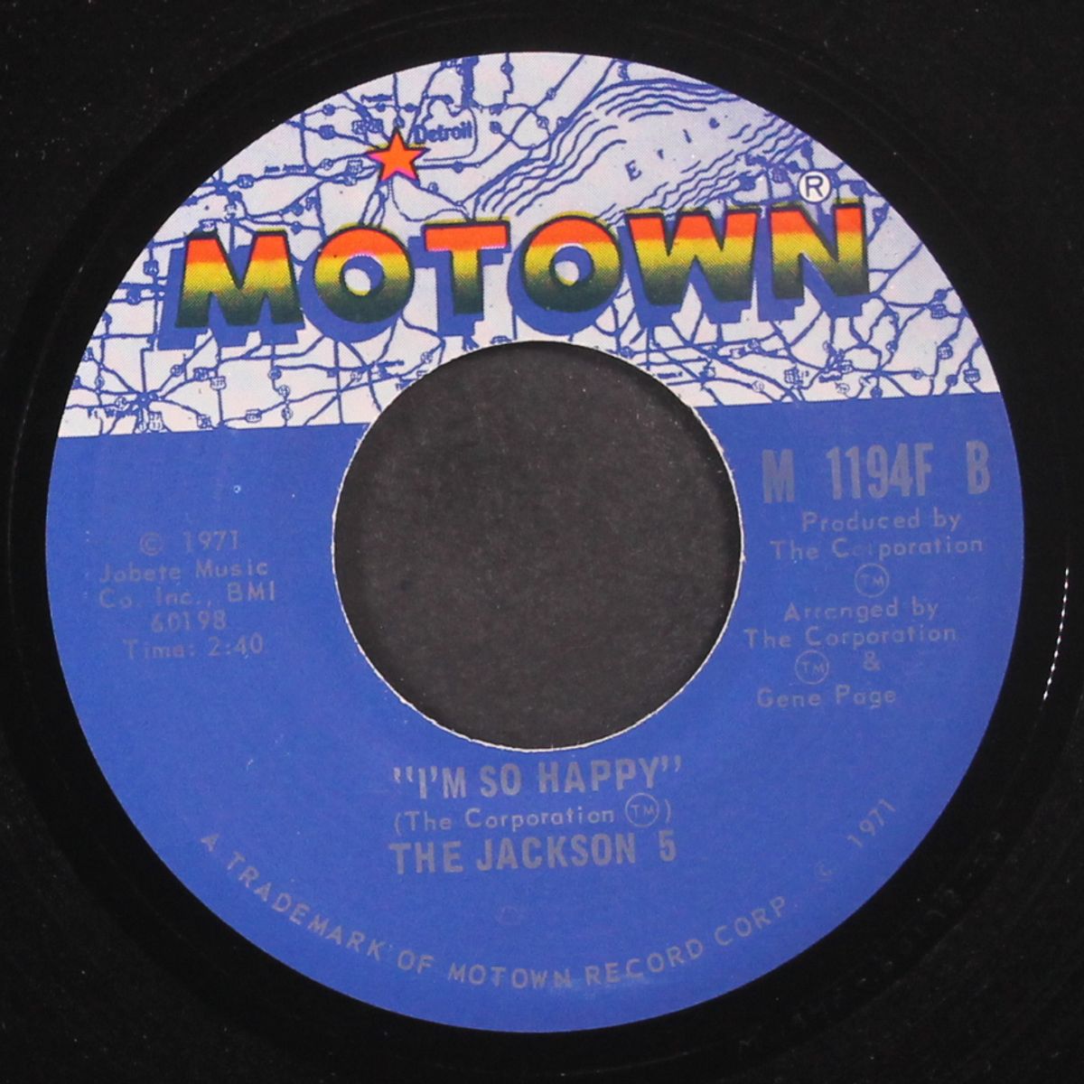 sugar daddy / i'm so happy by JACKSON 5