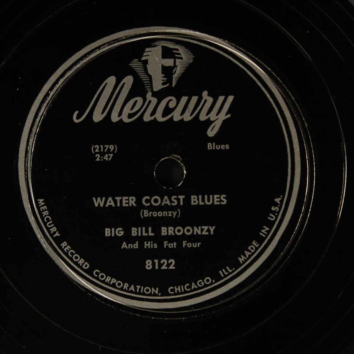 water coast blues / i love my whiskey by BIG BILL BROONZY