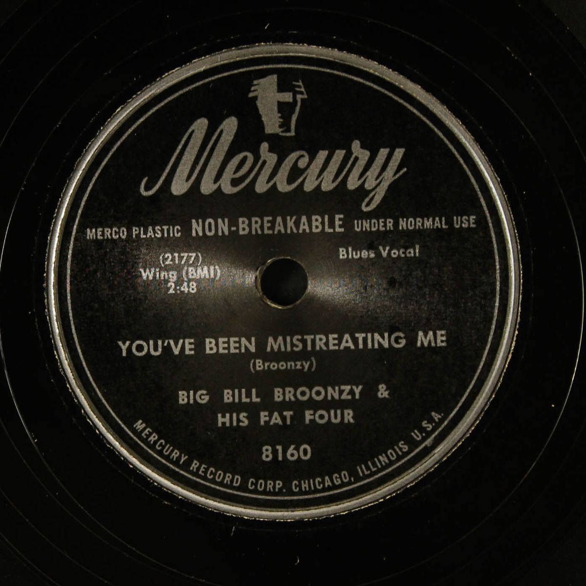 i stay blue all the time / you've been mistreating me by BIG BILL BROONZY