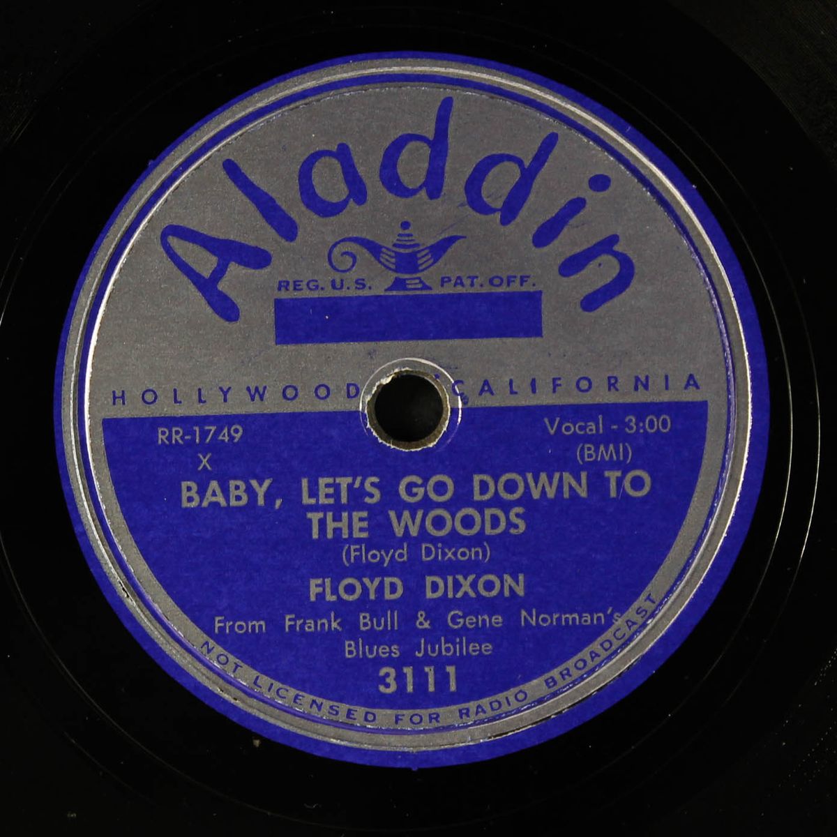 too much jellyroll / baby, let's go down to the woods by FLOYD DIXON