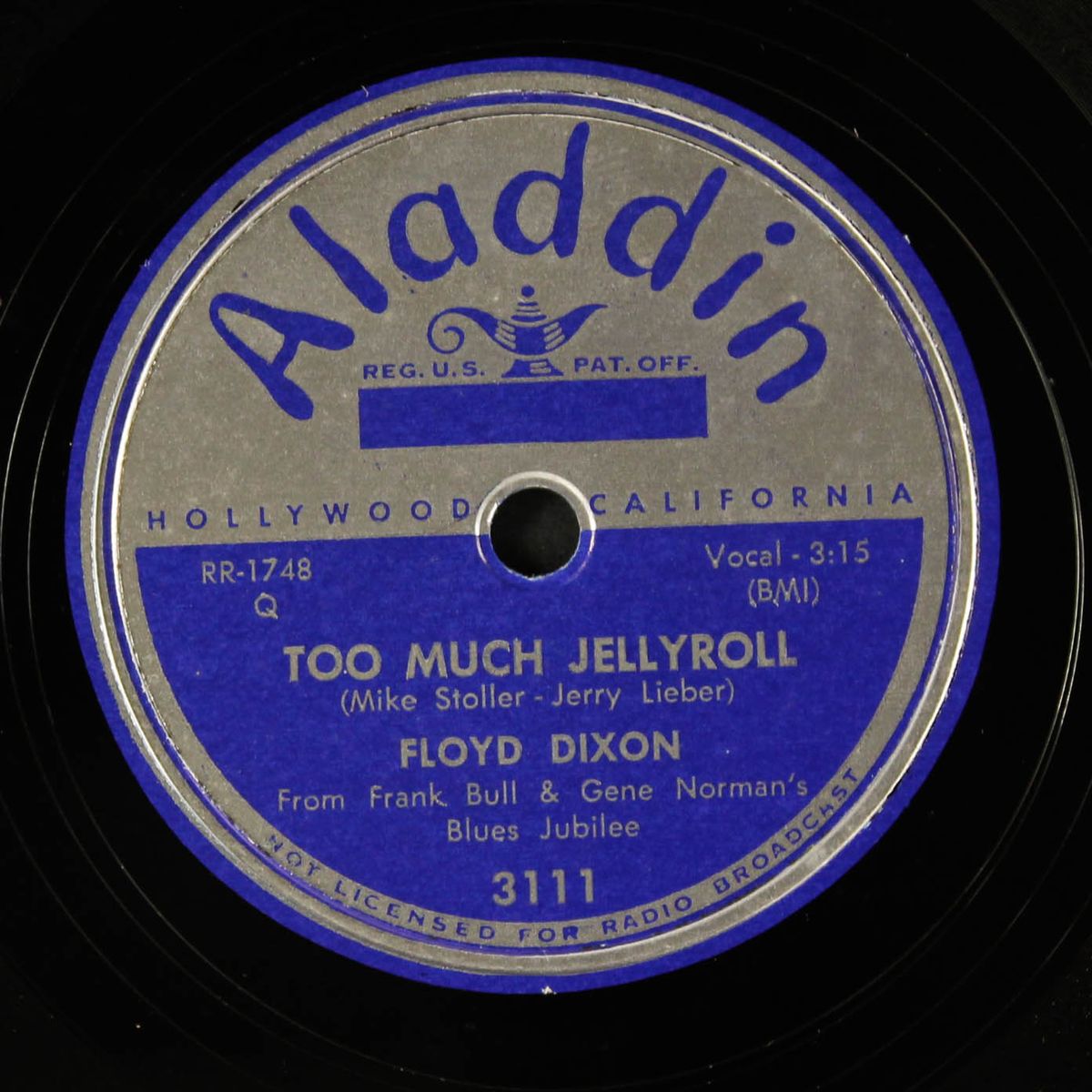 too much jellyroll / baby, let's go down to the woods by FLOYD DIXON