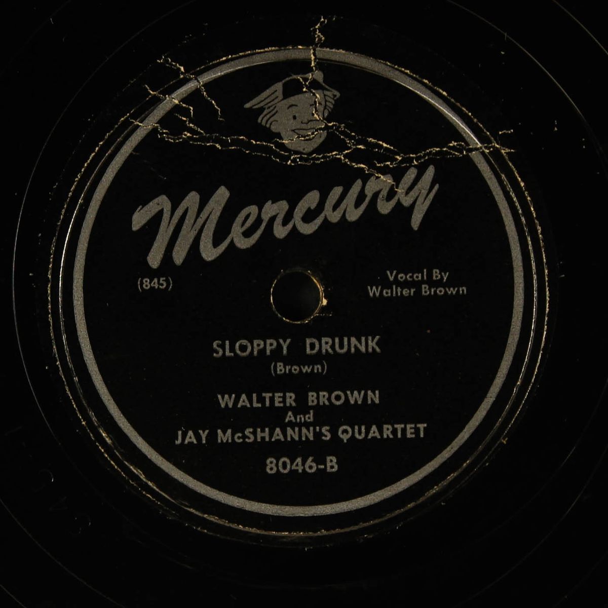 w.b. blues / sloppy drunk by WALTER BROWN