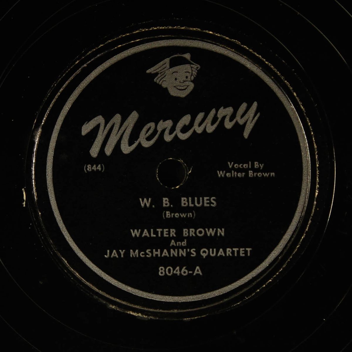 w.b. blues / sloppy drunk by WALTER BROWN