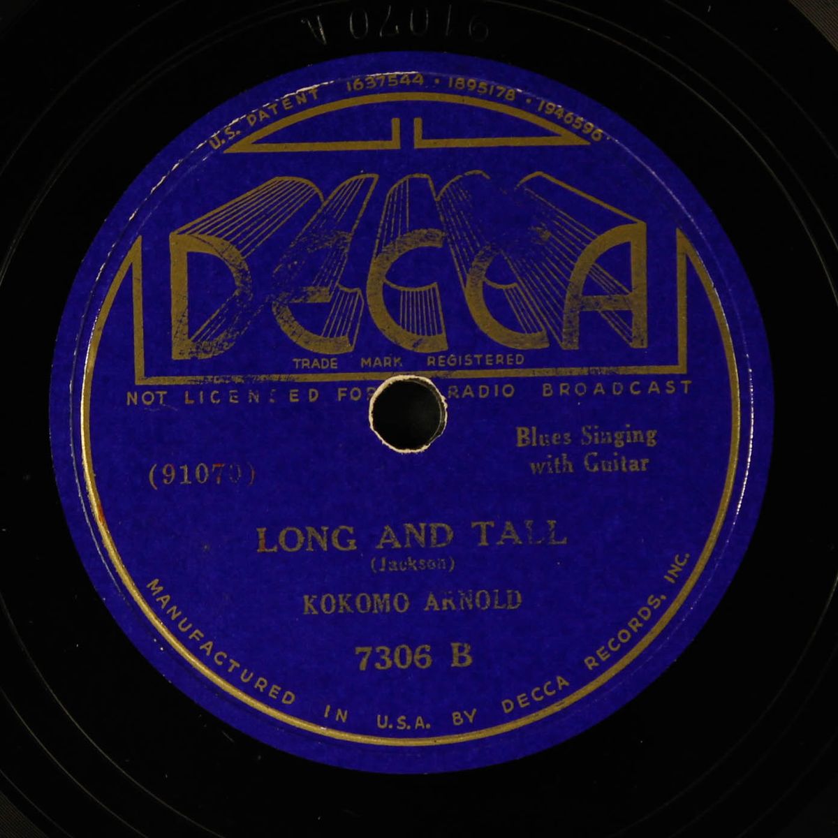 backfence picket blues / long and tall by KOKOMO ARNOLD