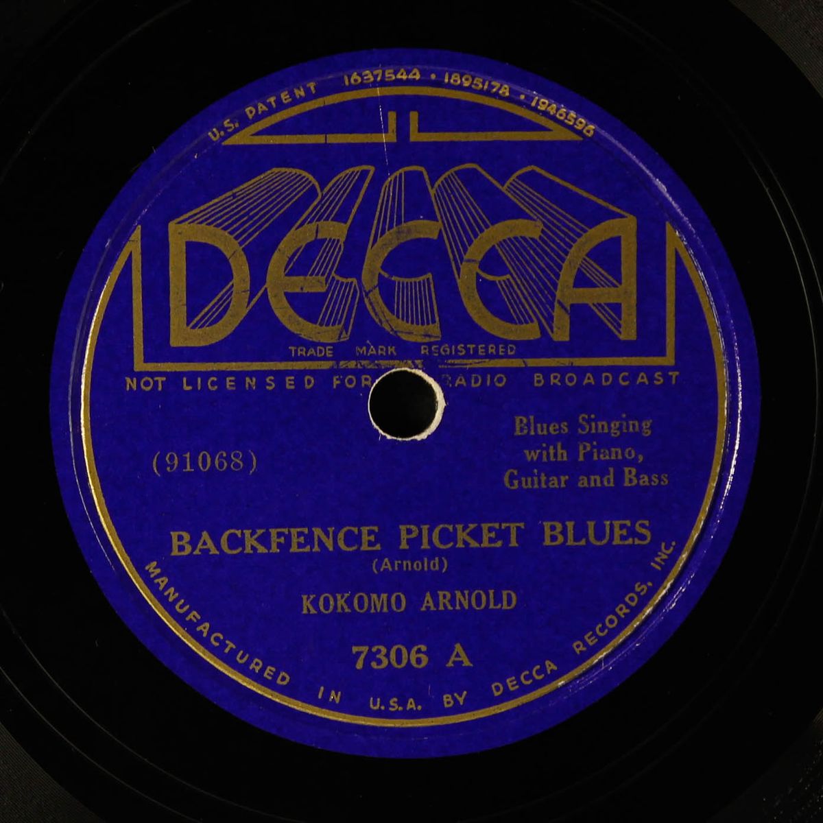 backfence picket blues / long and tall by KOKOMO ARNOLD