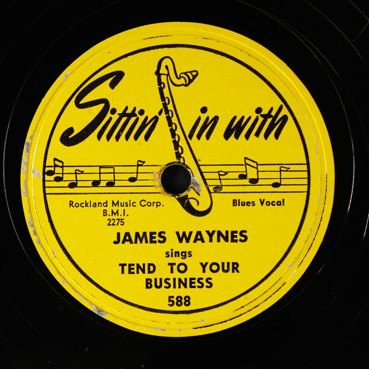 love me blues / tend to your business by JAMES WAYNES
