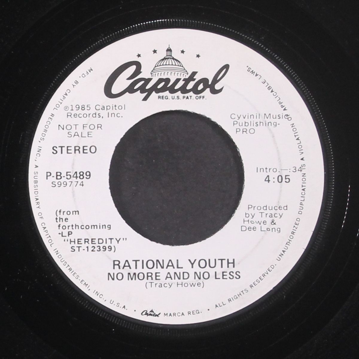 no more and no less by RATIONAL YOUTH