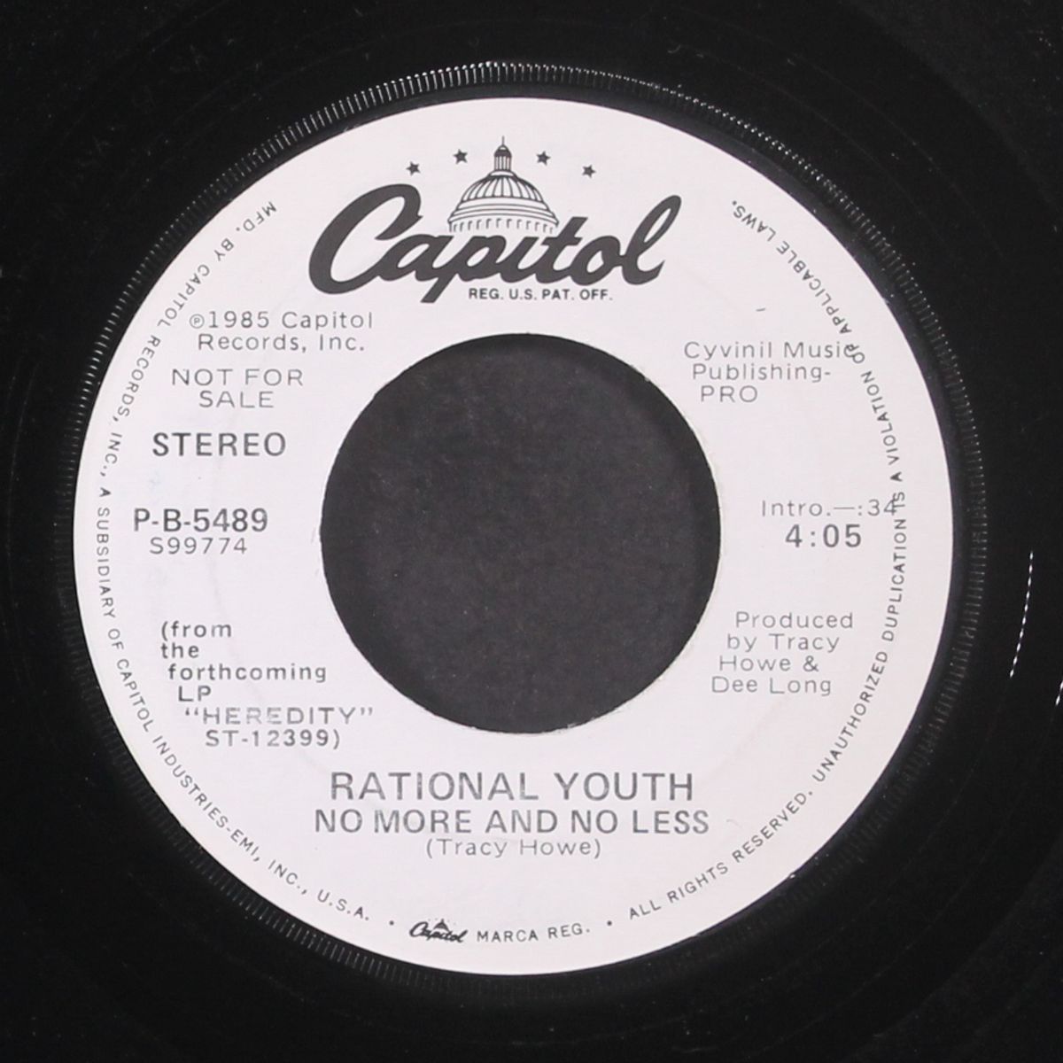 no more and no less by RATIONAL YOUTH
