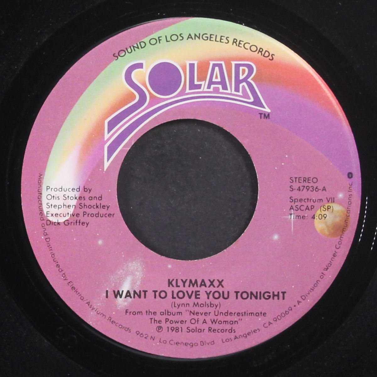 i want to love you tonight / you're the greatest by KLYMAXX
