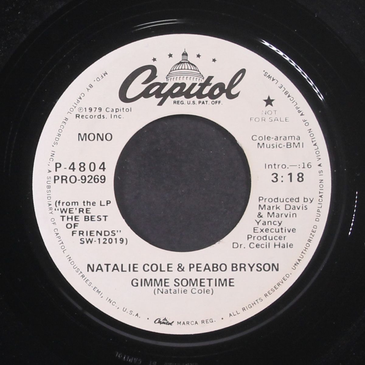 gimme some time by NATALIE COLE & PEABO BRYSON
