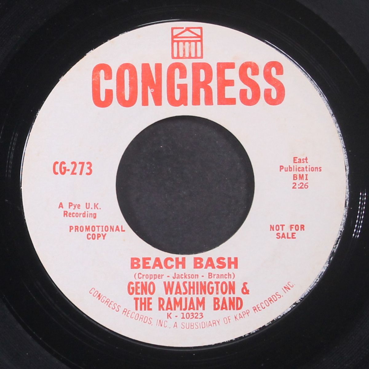 beach bash / hi! hi! hazel by GENO WASHINGTON