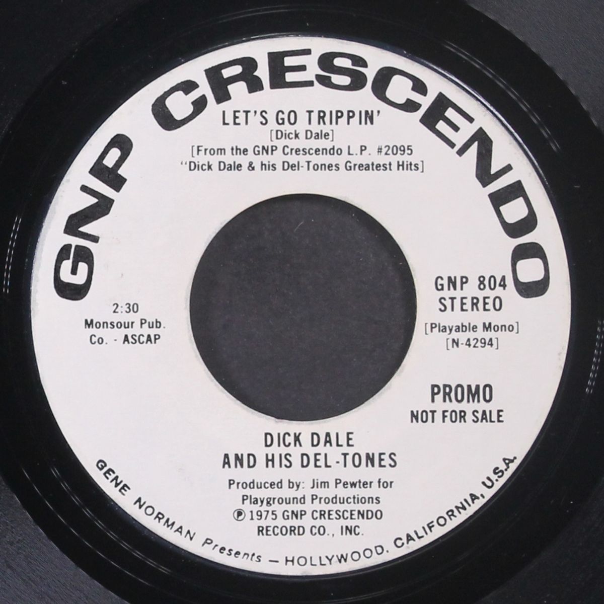 those memories of you / let's go trippin' by DICK DALE