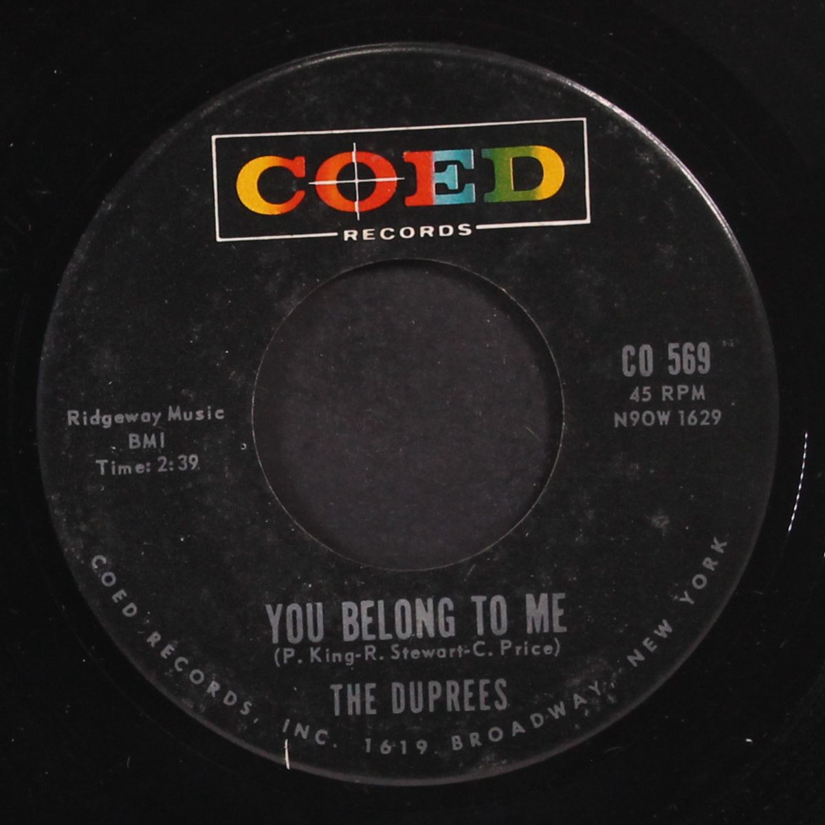 you belong to me / take me as i am by DUPREES