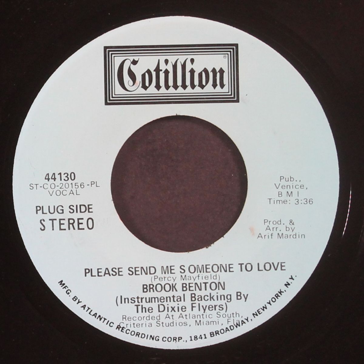 please send me someone to love / mono by BROOK BENTON