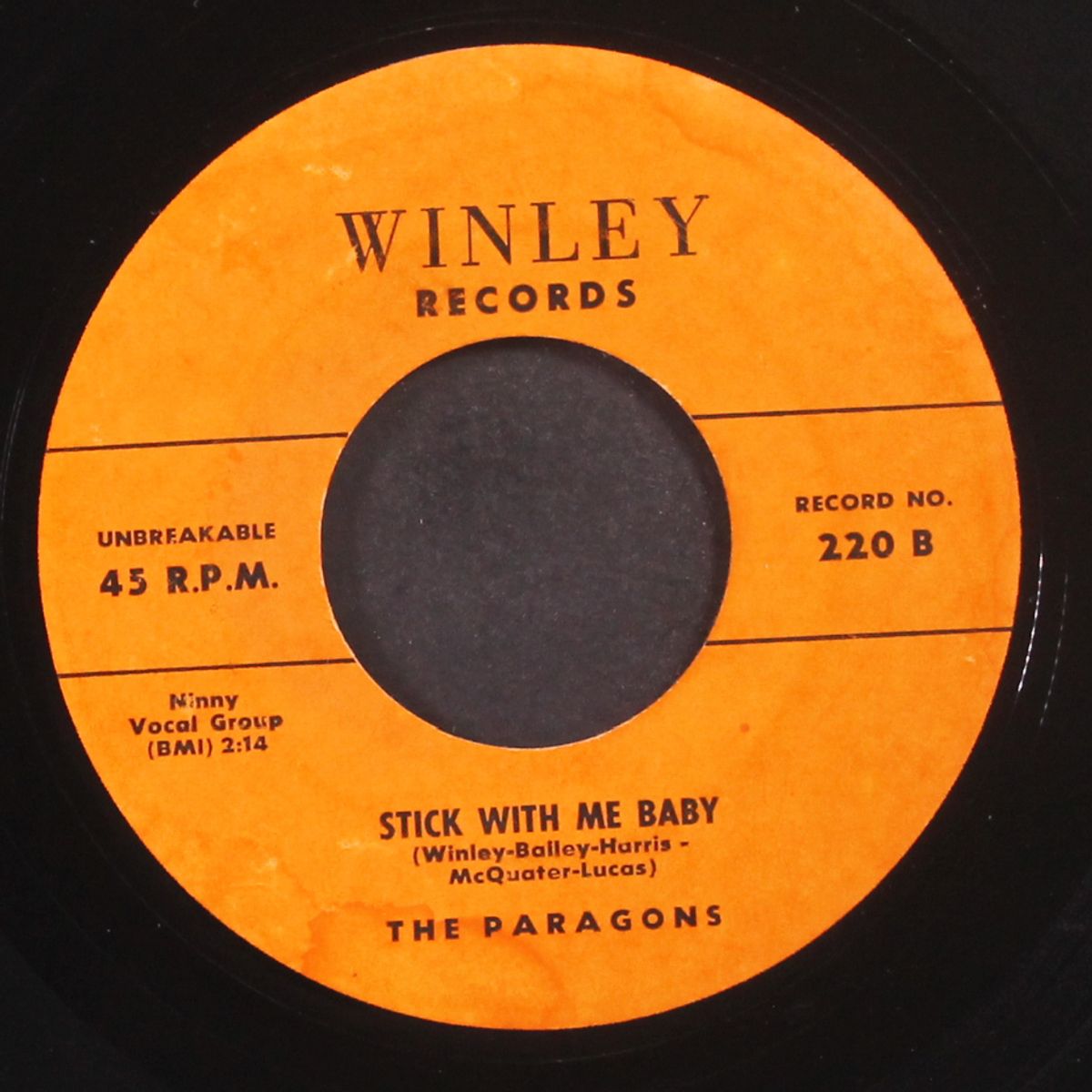 let's start all over again / stick with me baby by PARAGONS