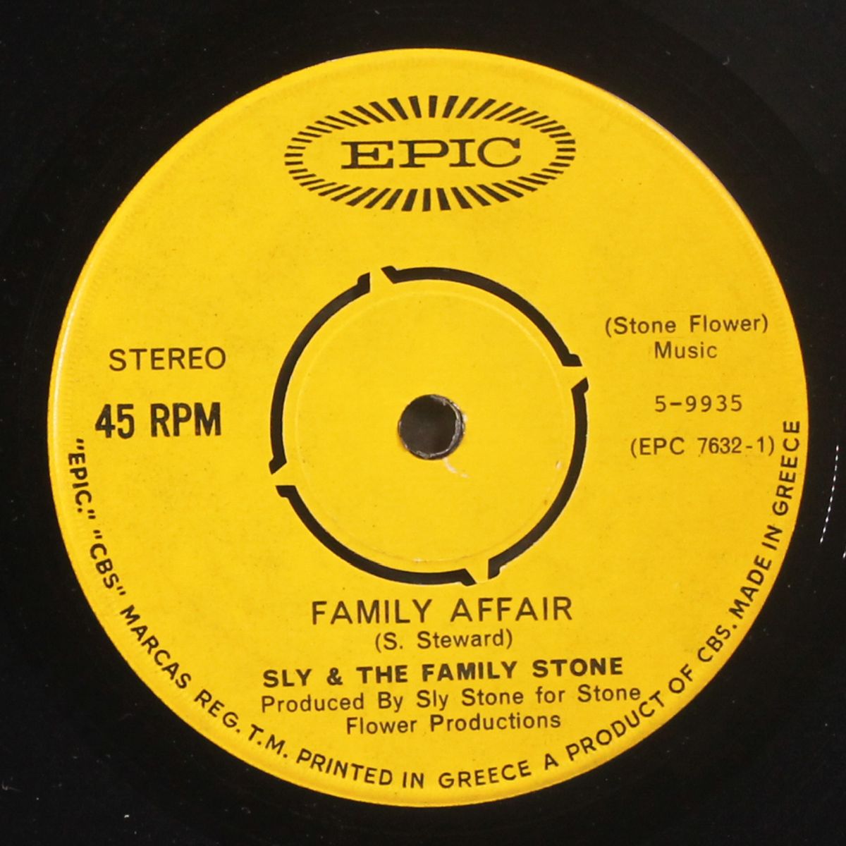 family affair / luv n' haight by SLY & FAMILY STONE