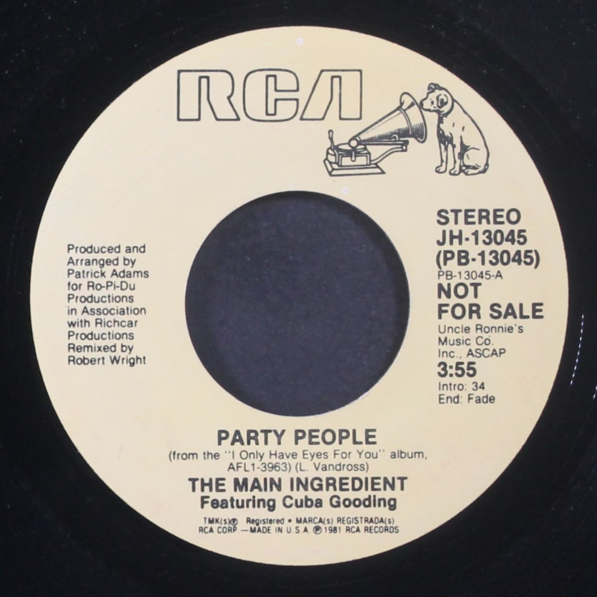 party people / mono by MAIN INGREDIENT