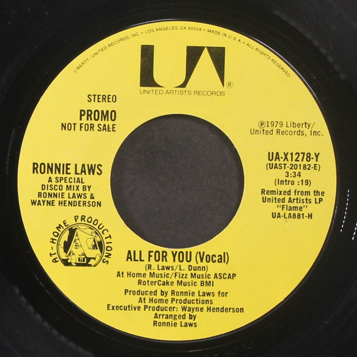 all for you / same by RONNIE LAWS