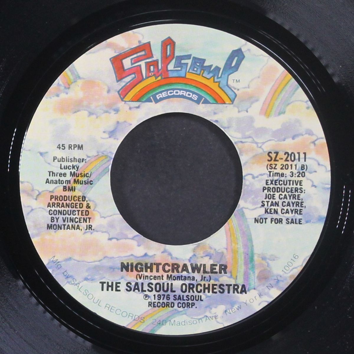 nice 'n' naasty / nightcrawler by SALSOUL ORCHESTRA
