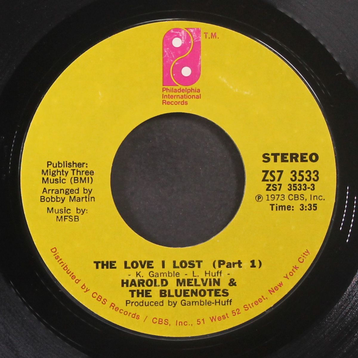 the love i lost / part 2 by HAROLD MELVIN & BLUE NOTES