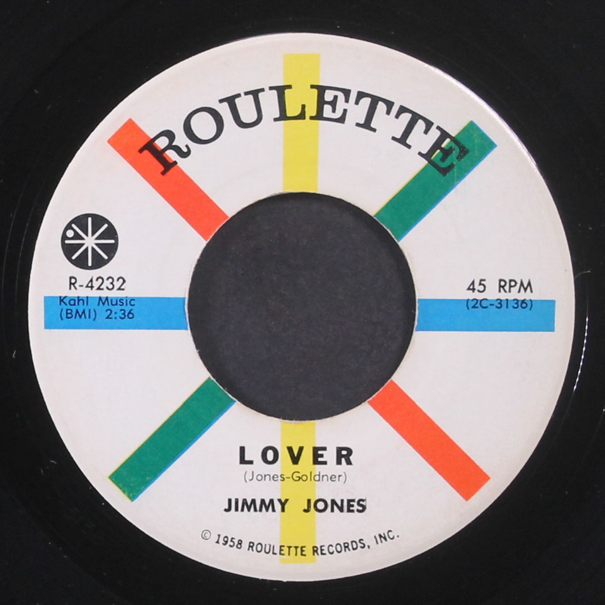 lover / plain old love by JIMMY JONES