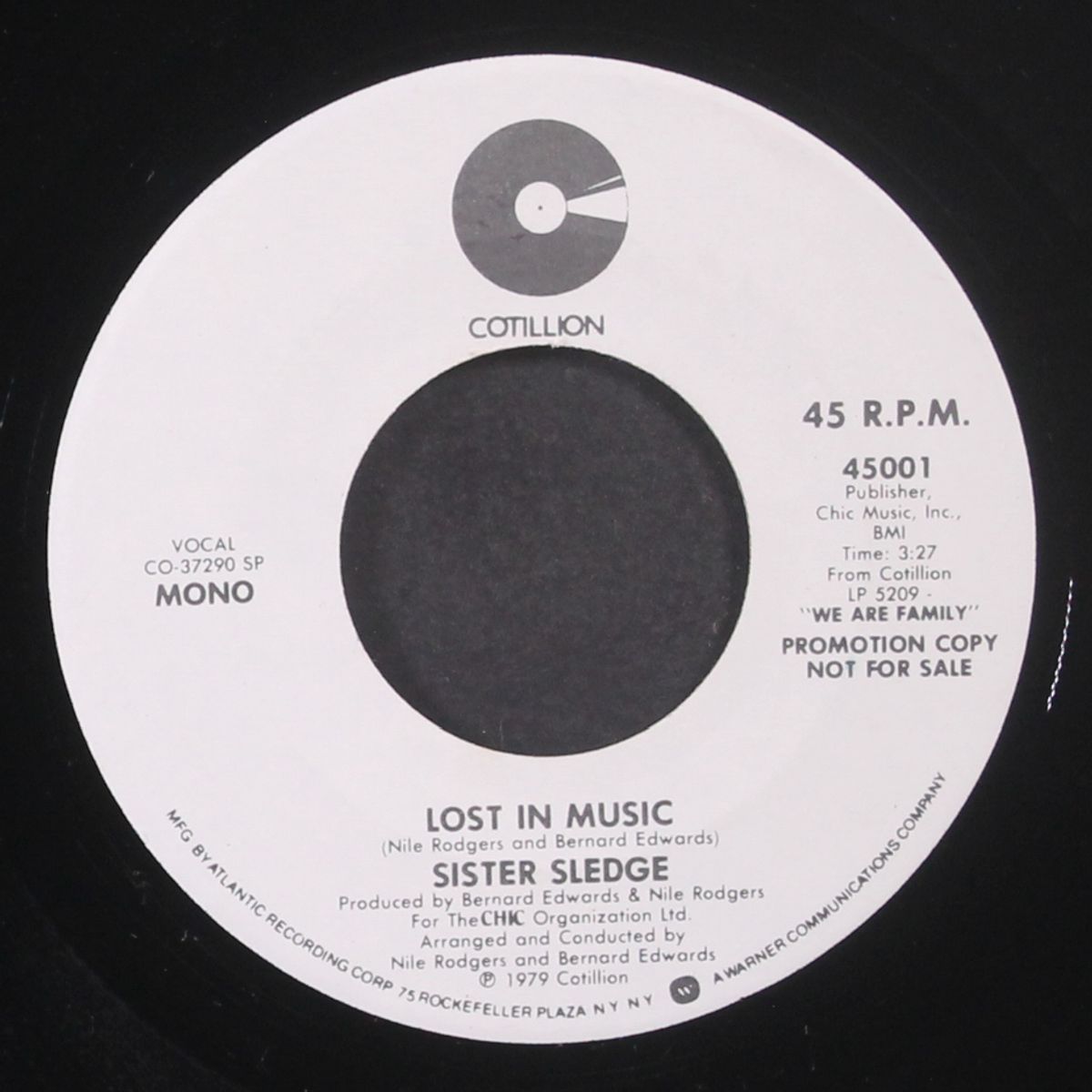 lost in music / mono by SISTER SLEDGE