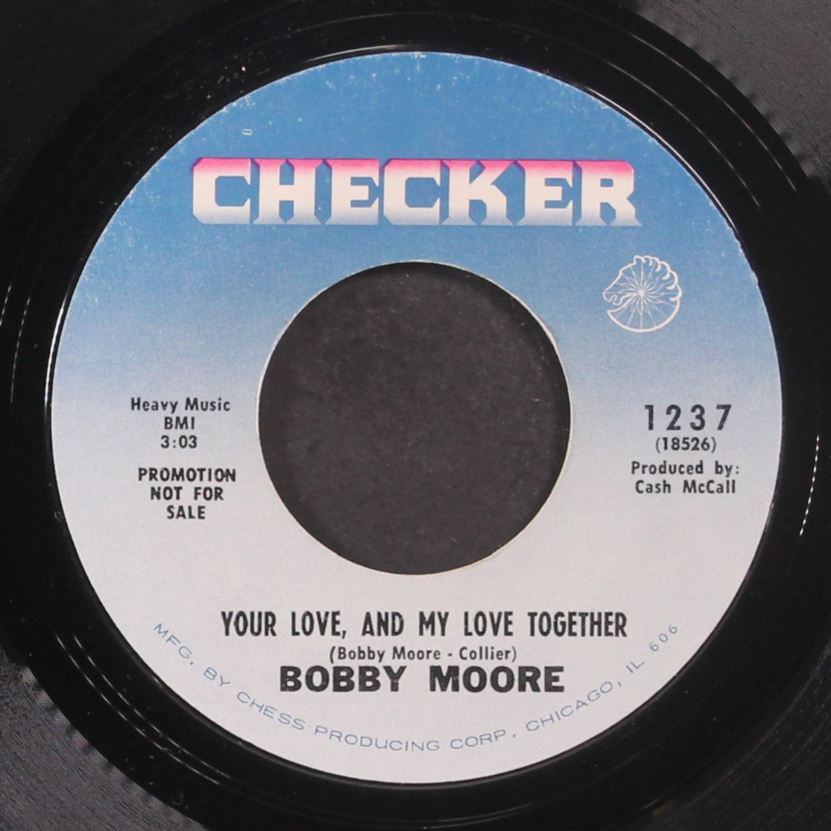 your love, and my love together / give me your love right now by BOBBY MOORE