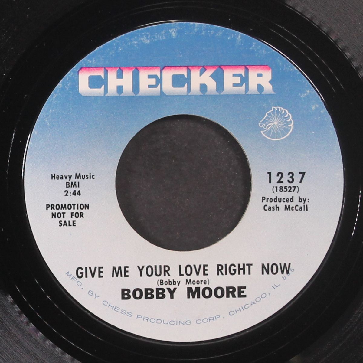 your love, and my love together / give me your love right now by BOBBY MOORE