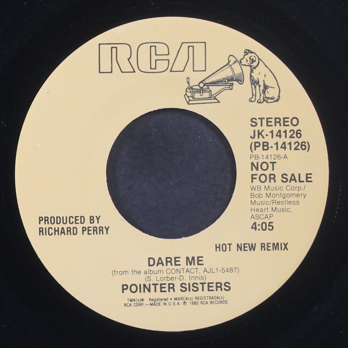 dare me / same by POINTER SISTERS