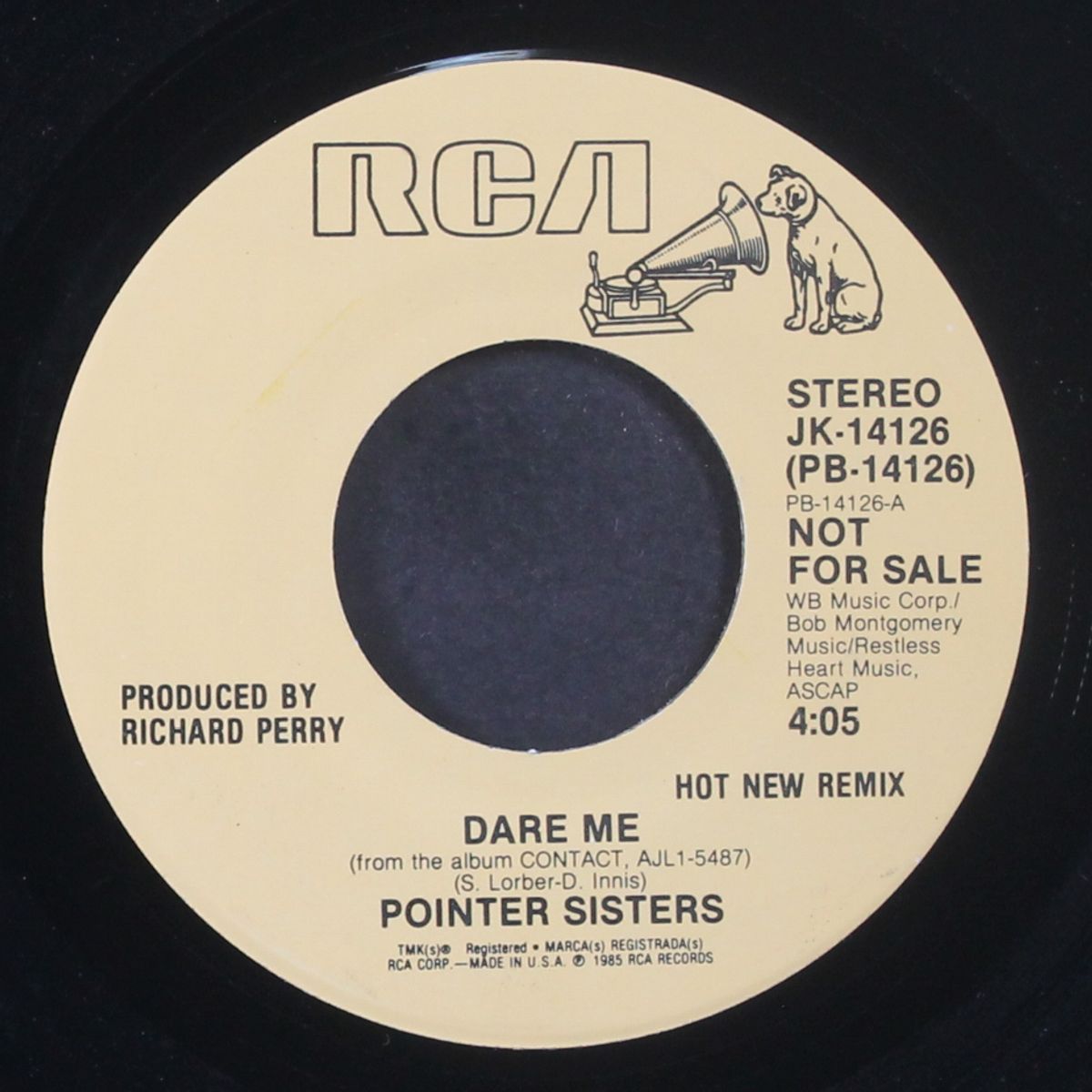 dare me / same by POINTER SISTERS