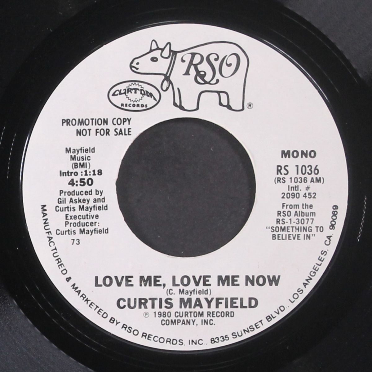 love me, love me now / mono by CURTIS MAYFIELD