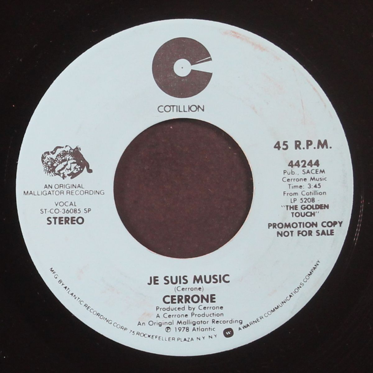 je suis music / mono by CERRONE