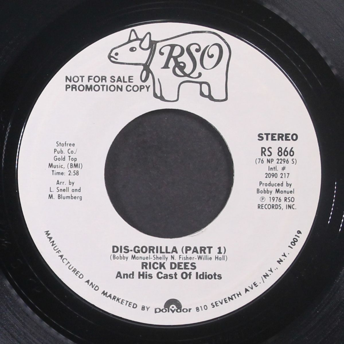 dis-gorilla / instro by RICK DEES