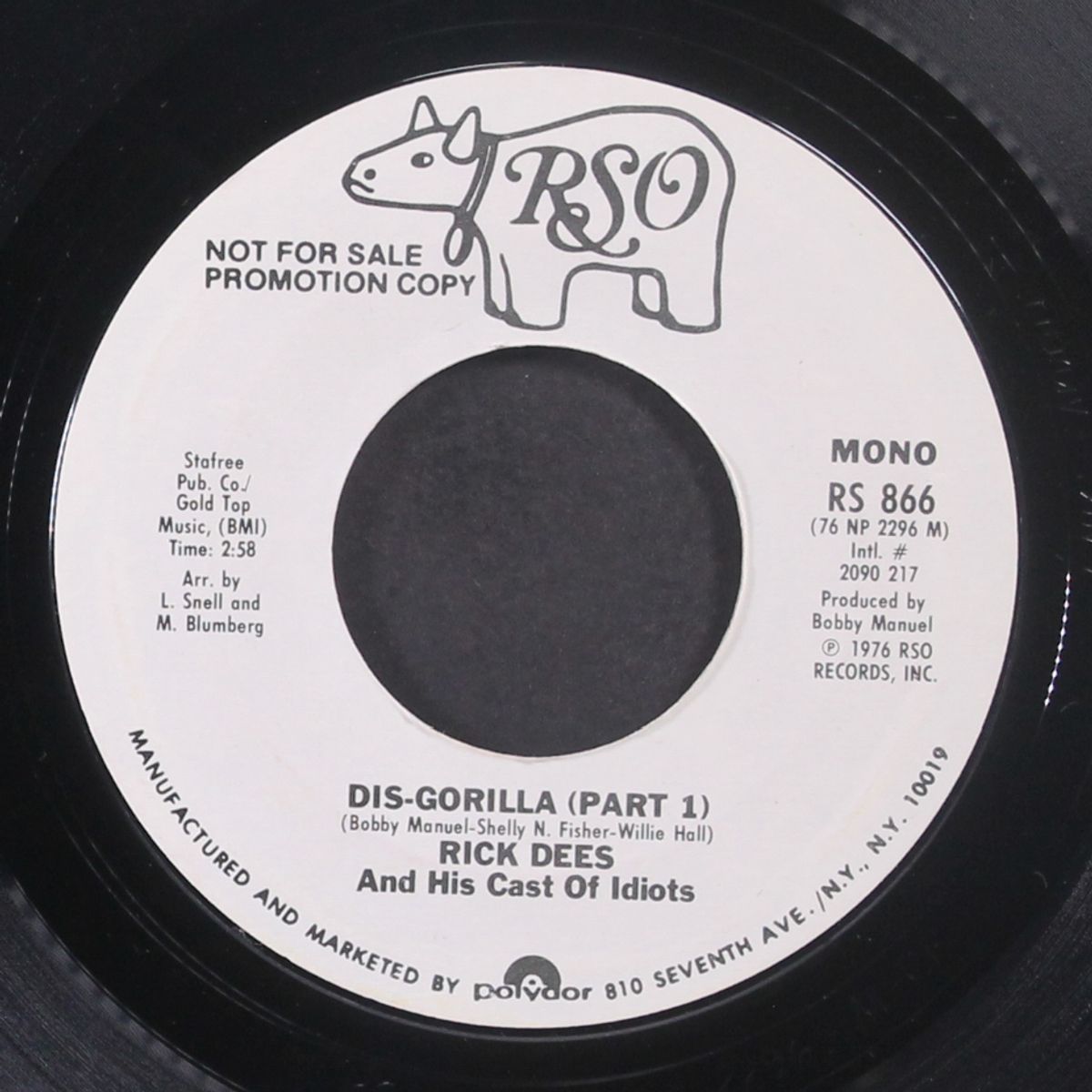dis-gorilla / instro by RICK DEES