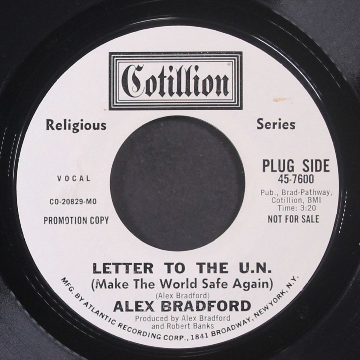 letter to the u.n. (make the world safe again) / sunday mo'nin' by ALEX BRADFORD
