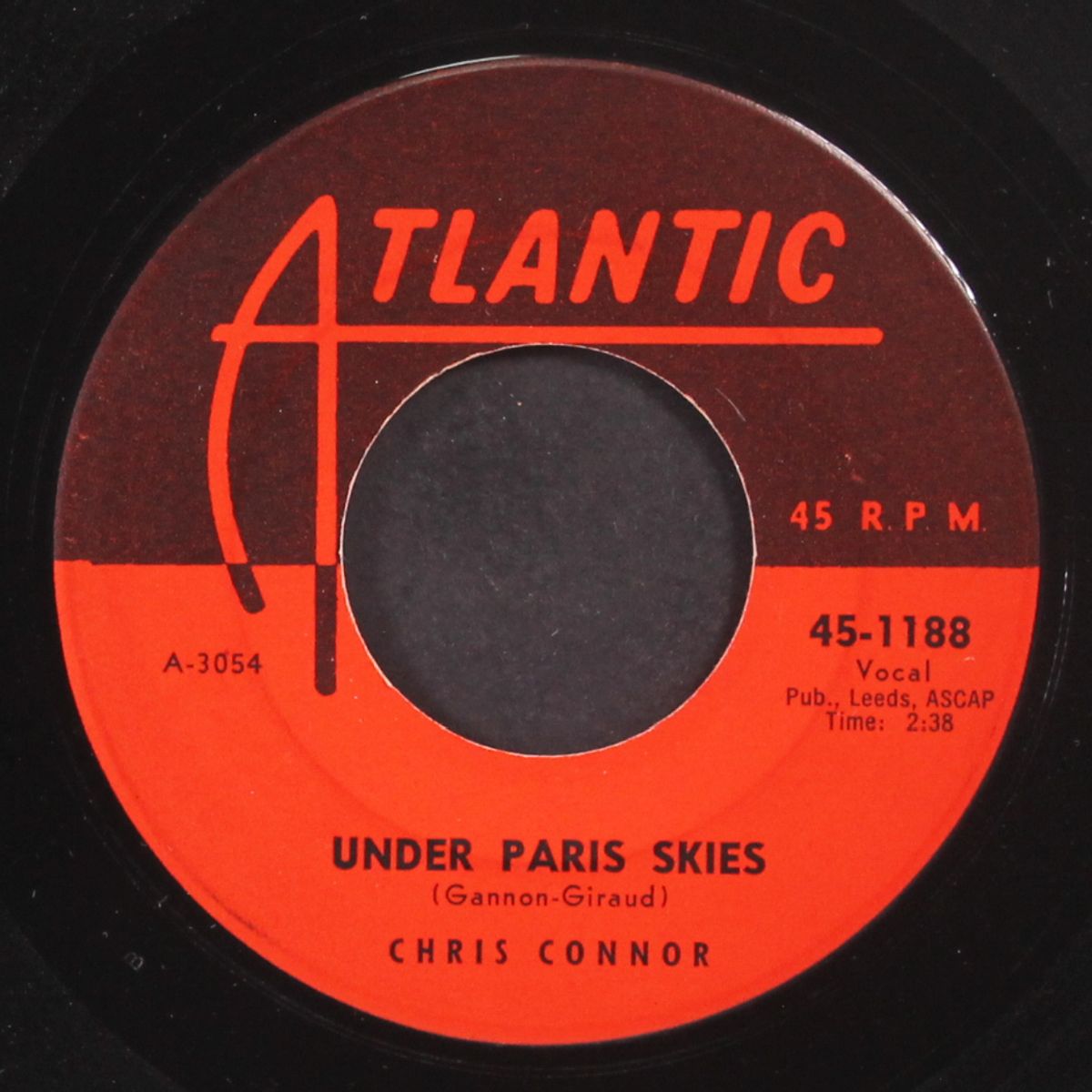 under paris skies by CHRIS CONNOR