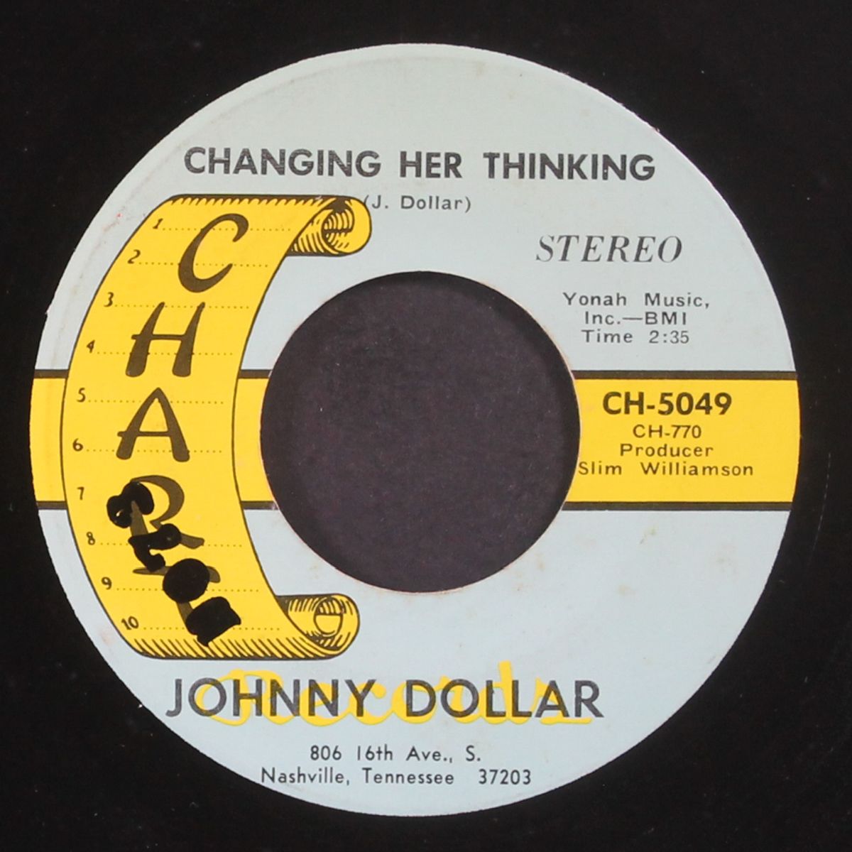 changing her thinking / truck driver's lament by JOHNNY DOLLAR