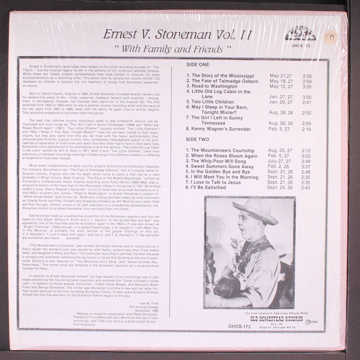 with family & friends, vol. 2 by ERNEST STONEMAN