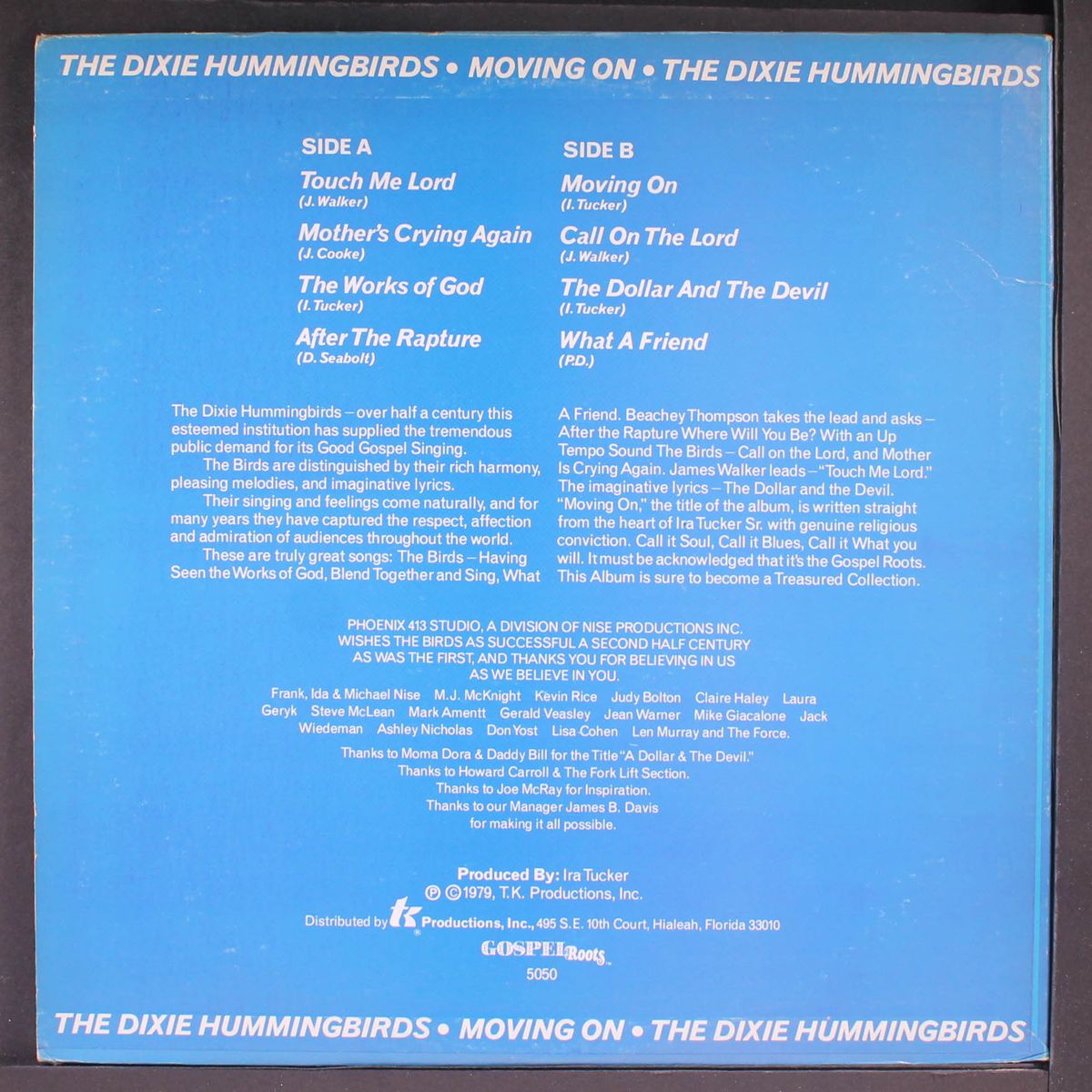 moving on by DIXIE HUMMINGBIRDS