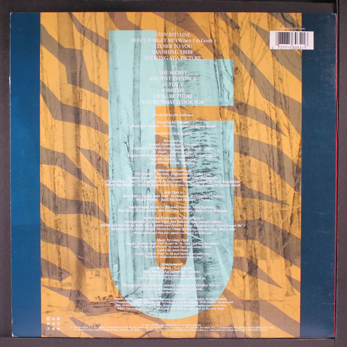 the thin red line by GLASS TIGER
