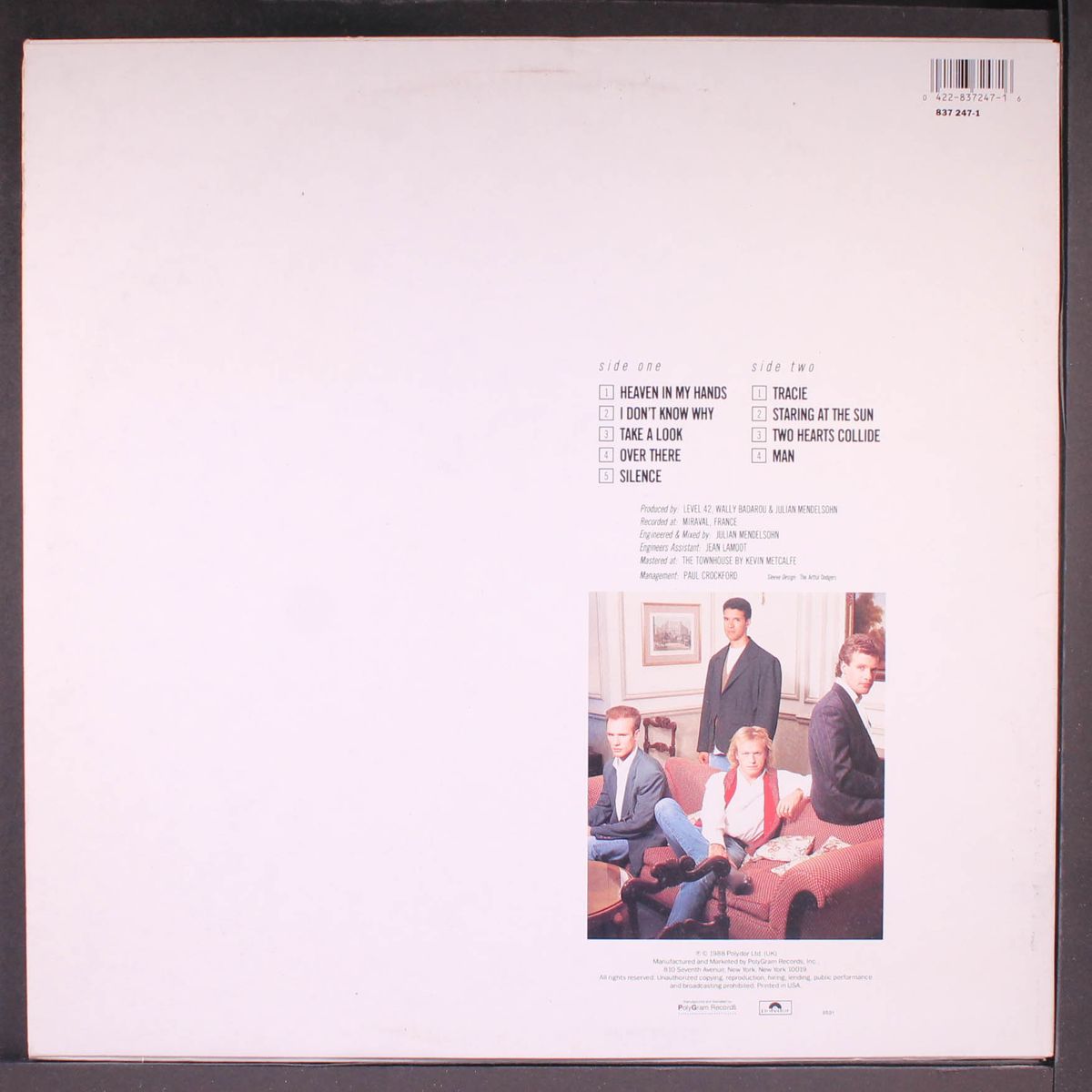 staring at the sun by LEVEL 42