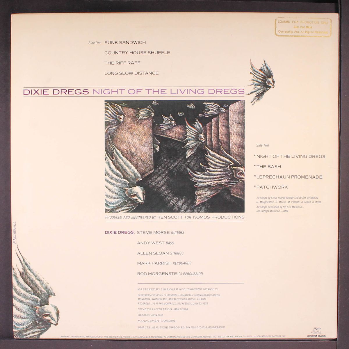 night of the living dregs by DIXIE DREGS