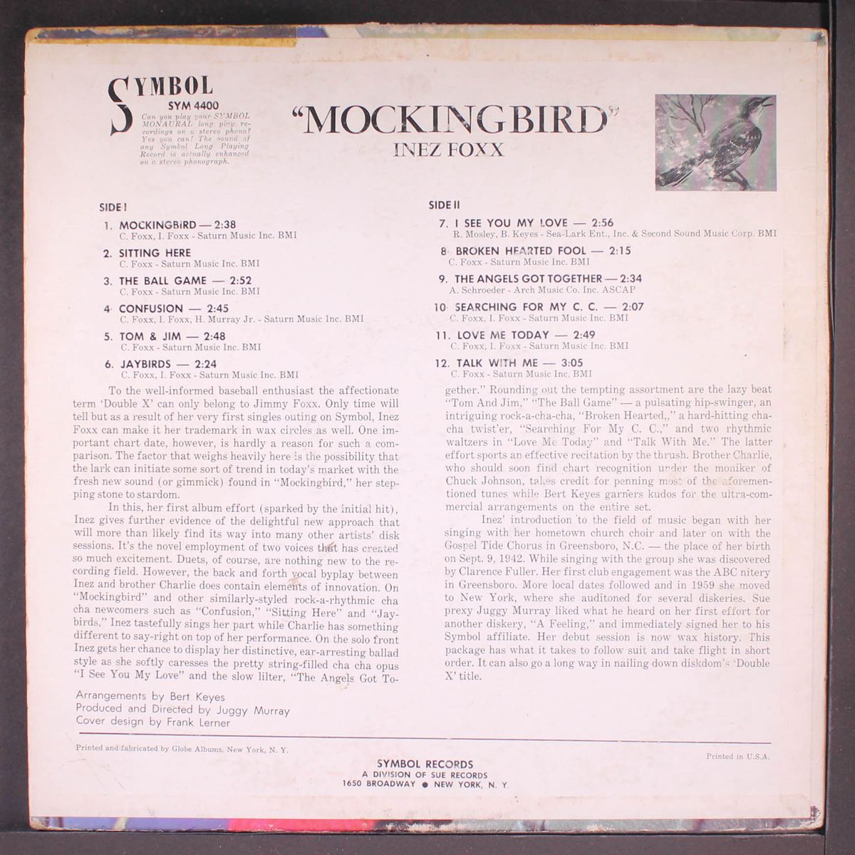 mockingbird by INEZ FOXX