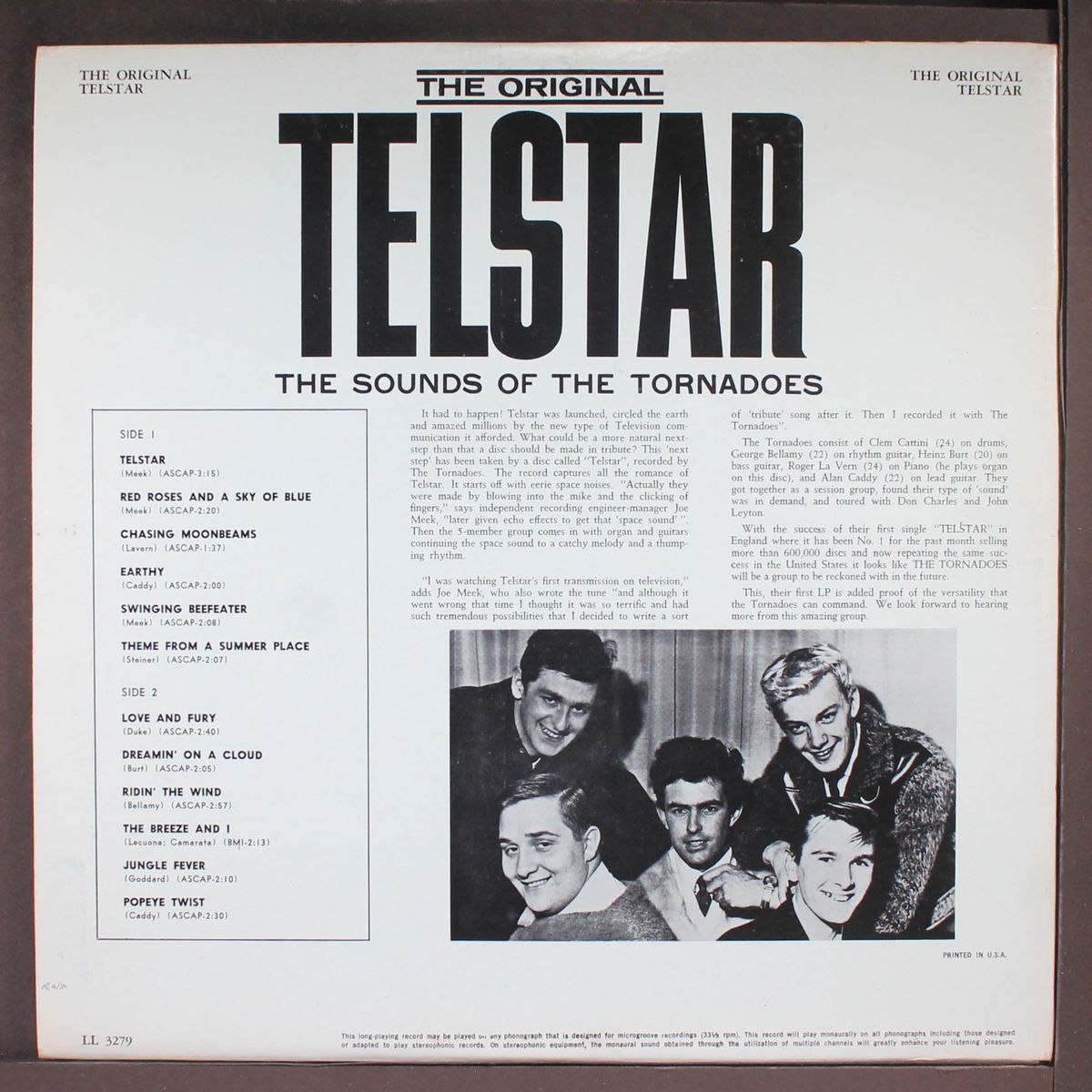 telstar by TORNADOS