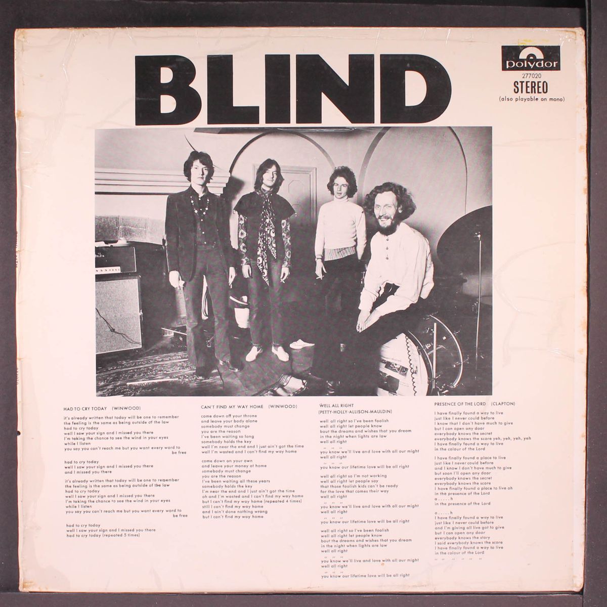blind faith by BLIND FAITH