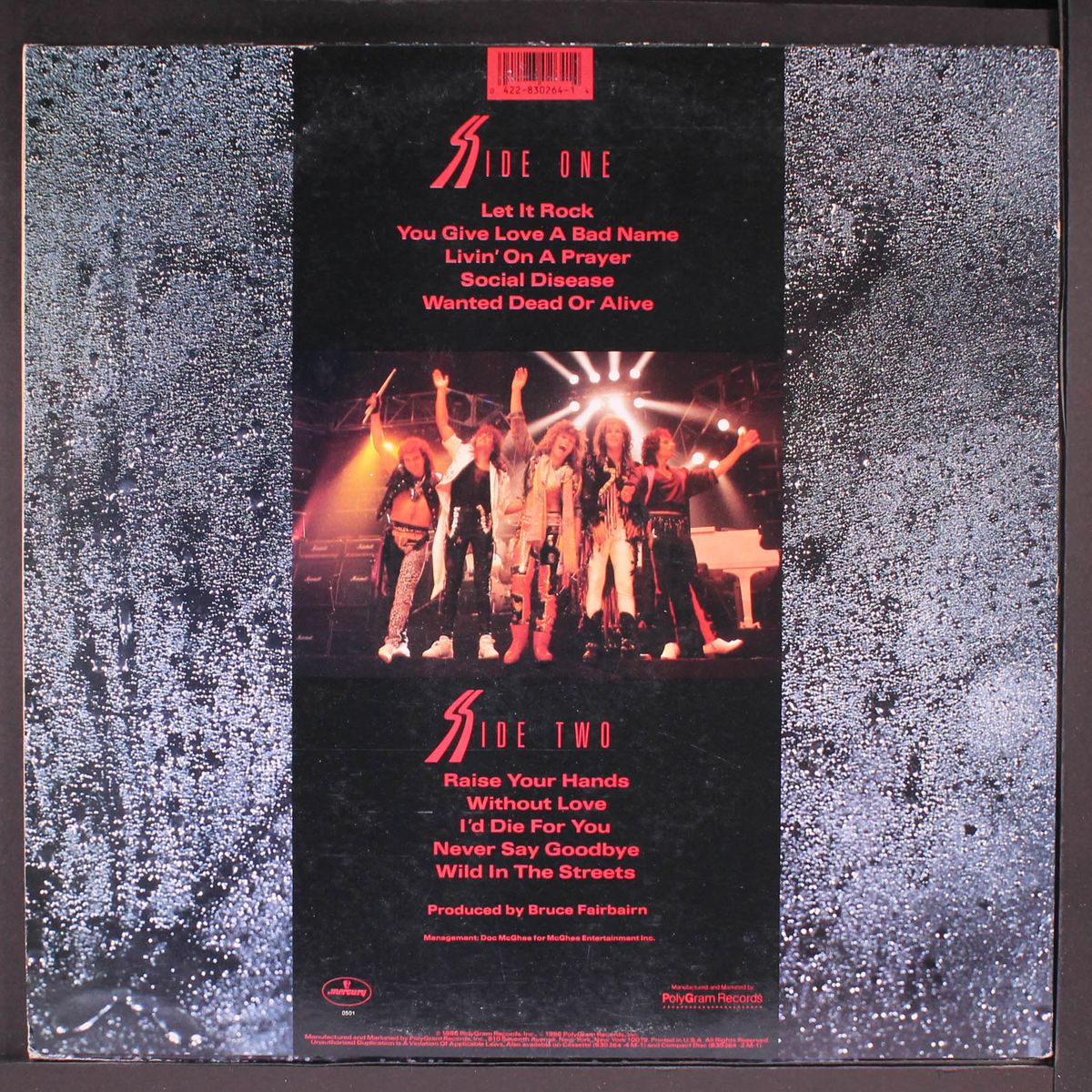 slippery when wet by BON JOVI