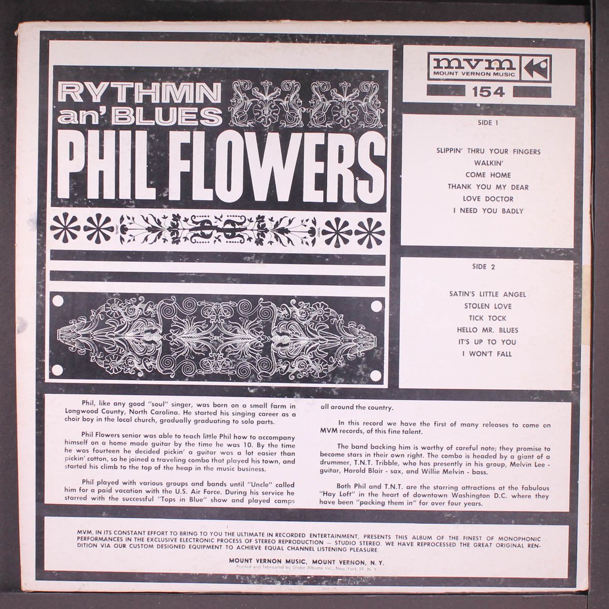 rythmn an' blues by PHIL FLOWERS