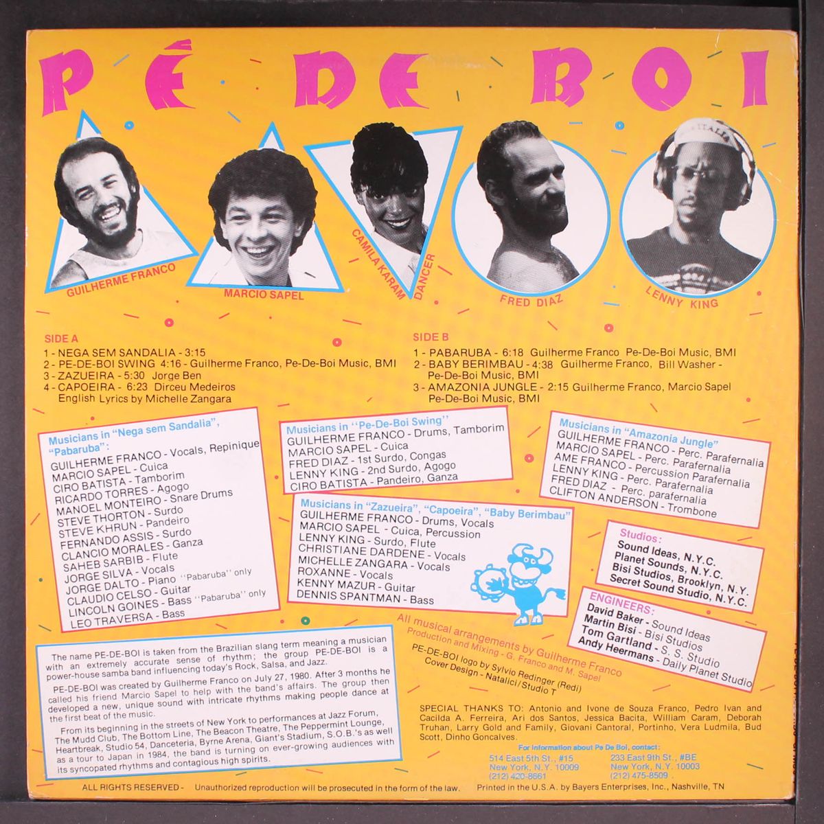 made in new york by PE DE BOI POWER SAMBA GROUP