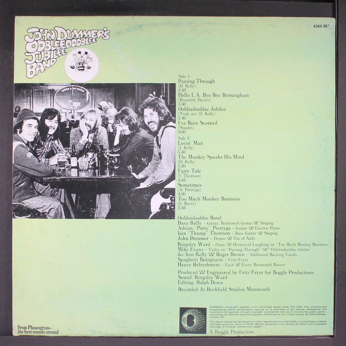oobleedooblee jubilee by JOHN DUMMER BLUES BAND